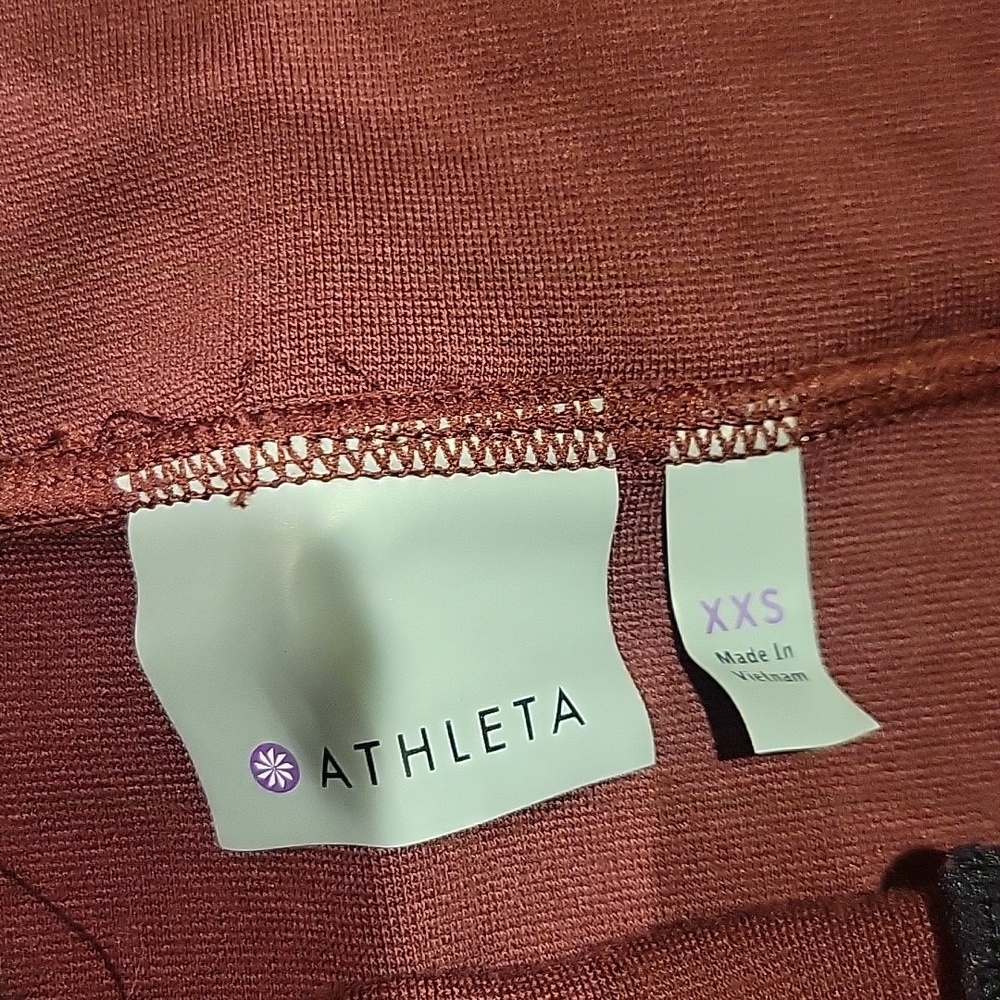 ❤️ NWOT! ATHLETA HIGH WAIST STRATA PONTE KNIT A-LINE SKIRT, XXS - Picture 5 of 7